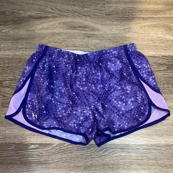 Under Armour Pants - Under armor purple running shorts